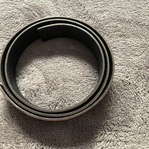 Hermes Leather Belt without clasp.